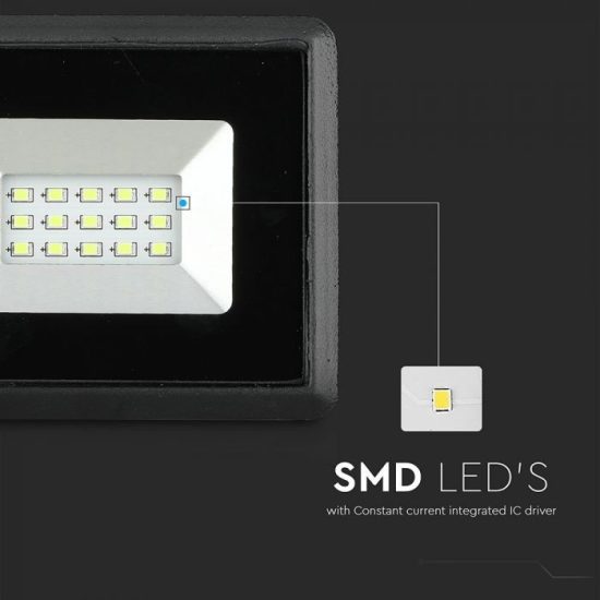 10W LED reflektor E-széria zöld fényű - 5988 V-TAC