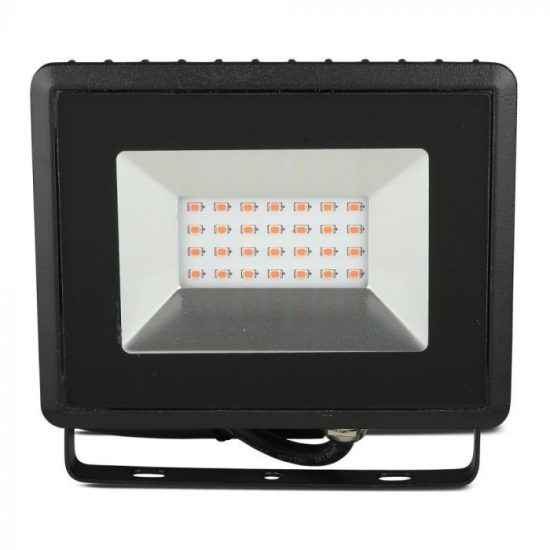 20W LED reflektor E-széria piros fényű - 5992 V-TAC