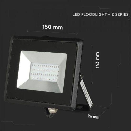 20W LED reflektor E-széria kék fényű - 5993 V-TAC