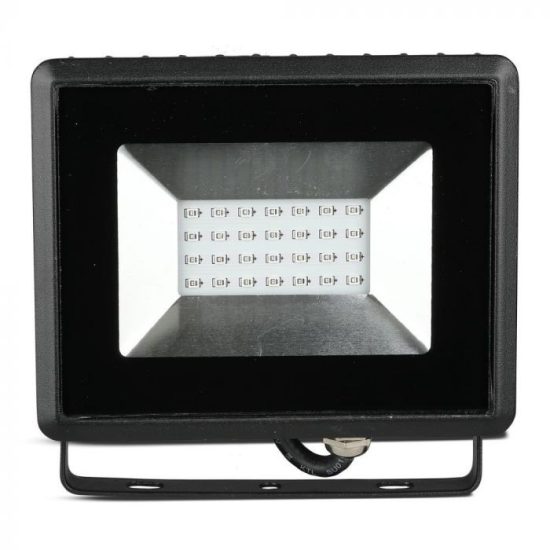 V-TAC LED REFLEKTOR / 20W / fekete / IP65 / kék fényű / VT-4021 5993
