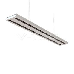   LED Lineáris lámpatest SAMSUNG Chip 60W sodronyos függesztékkel, nem csatlakoztatható, fehér színű 4000K