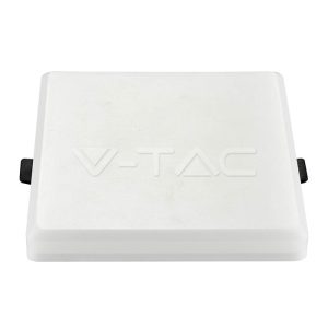   V-TAC MINI LED PANEL / 20W / Samsung chip / NÉGYSZÖG / 170mm x 170mm / VT-620SQ  meleg fehér 611