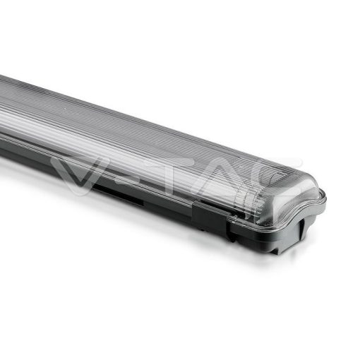 LED Vízálló lámpatest 2 x 18W csővel, hideg fehér