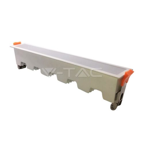 20W LED Egyenes panel fehér színű, hideg fehér