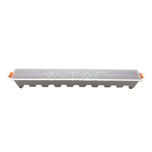 30W LED Egyenes panel fehér színű, hideg fehér
