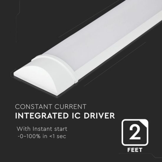 V-TAC LED BÚTORVILÁGÍTÓ / Samsung chip / 60cm / meleg fehér - 3000K / 15W / fehér / IP20 / VT-8315 6487