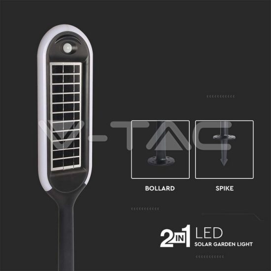 5W Napelemes LED kertilámpa IP65 4000K - 6665 V-TAC