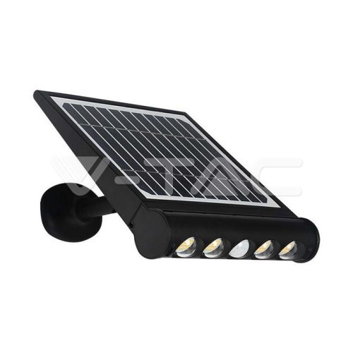 8W LED napelemes fali lámpa, 6000K (V-TAC)