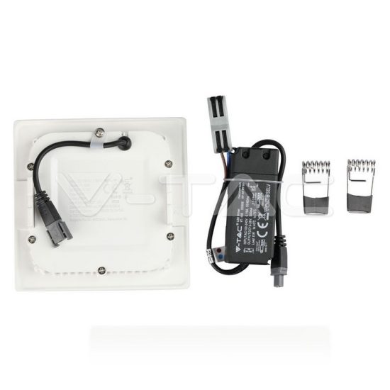 6W Négyszög Samsung chip Premium LED Panel süllyeszthető 3000K - PRO703 V-TAC 6W Négyszög Samsung chip Premium LED Panel süllyeszthető 3000K - PRO703 V-TAC
