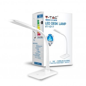   V-TAC LED ASZTALI LÁMPA / 7W / 420Lumen / VT-1017 Fehér 7053