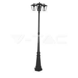 Saroklámpa 3XE27 1990mm IP44 Fekete