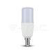 LED Izzó 9W E14 T37 műanyag Meleg fehér
