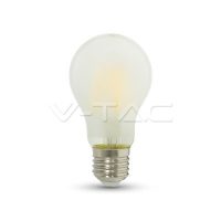   Retro LED izzó - 5W Opál Filament E27 A60 Meleg fehér - 7178 V-TAC