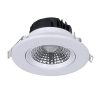 V-TAC LED MÉLYSUGÁRZÓ / 5W / forgatható / kör / 350 Lumen / VT-1100 meleg fehér 7329