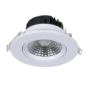   V-TAC LED MÉLYSUGÁRZÓ / 5W / forgatható / kör / 350 Lumen / VT-1100 meleg fehér 7329