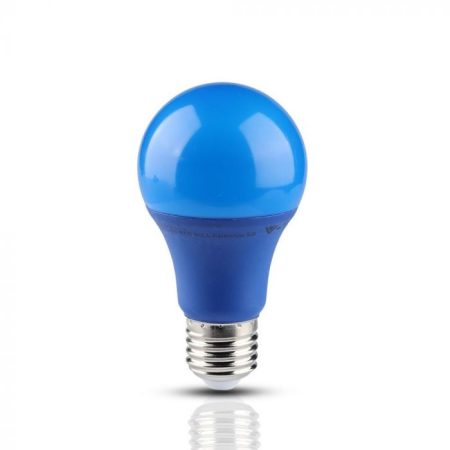 V-TAC LED IZZÓ / E27 / 9W / kék / VT-2000 meleg fehér 7344
