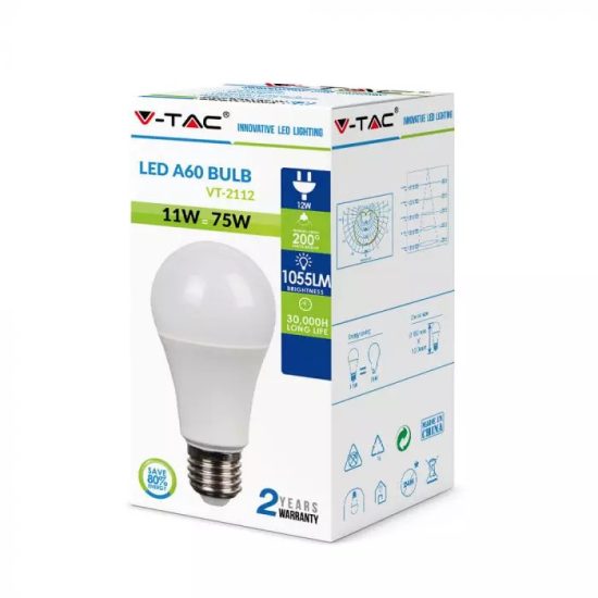 V-TAC LED IZZÓ / E27 / 11W / VT-2112 hideg fehér 7351