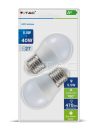 V-TAC LED IZZÓ szett / 2db / E27 / 5,5W / VT- 2166 meleg fehér 7360