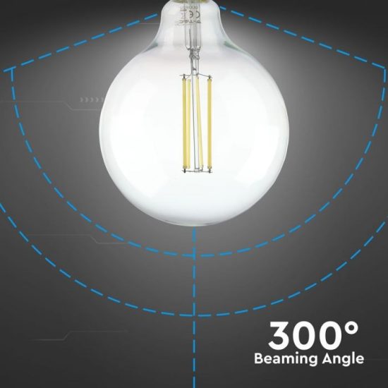 V-TAC FILAMENT IZZÓ / E27 / 12,5W  / VT-2143 meleg fehér 7453