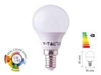   V-TAC LED IZZÓ / E14 / 5,5W /  CRI>95 magas színvisszaadás / VT-2236 nappali fehér 7489