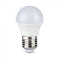   V-TAC LED IZZÓ / E27 foglalattal / G45 típus / 5,5W / meleg fehér - 2700K / 470lumen / VT-2216 7491