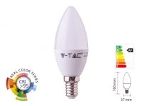   V-TAC LED IZZÓ / E14 / 5,5W /  CRI>95 magas színvisszaadás / VT-2226 nappali fehér 7495