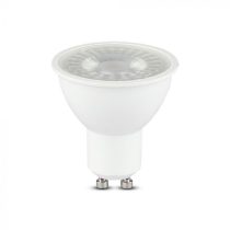   V-TAC LED SPOT/ GU10 / 38°/ 6W / CRI>95 magas szín visszaadás / nappali fehér - 4000K / 400lumen / VT-2206 7498