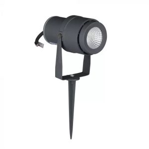   V-TAC LED KERTI LÁMPA / 50cm vezeték / meleg fehér - 3000K / 12W / szürke / VT-857 7550