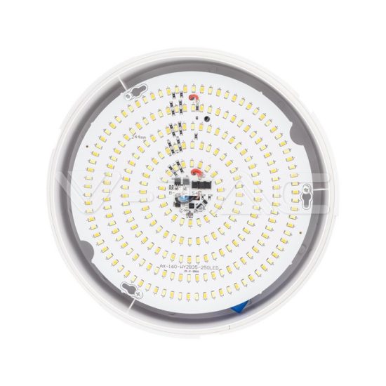 15W Napelemes LED mennyezeti lámpa IP65 CCT - 7613 V-TAC