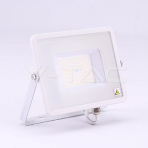   V-TAC LED REFLEKTOR / Samsung chip / fehér / 50W / nappali fehér / IP65 / VT-56 762