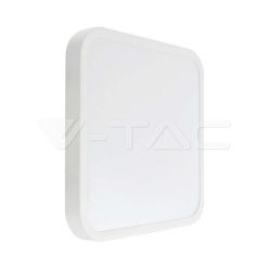   18W LED négyszög alakú, mennyezeti lámpa, fehér színű, 6500K, IP44