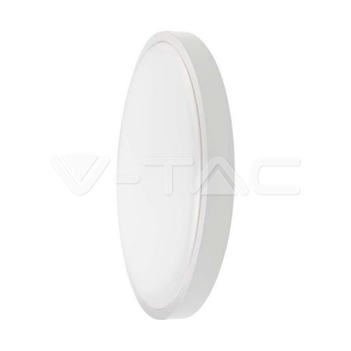 18W LED kör alakú, mennyezeti lámpa mikrohullámú érzékelővel, fehér színű, 4000K, IP44