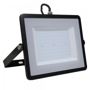   V-TAC LED REFLEKTOR / Samsung chip / fekete / 100W / hideg fehér / IP65 / VT-106 767