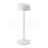   2W fehér LED újratölthető asztali lámpa 3000K - 7689 V-TAC