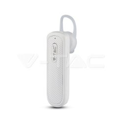 Bluetoothos headset 70mAh, fehér színű