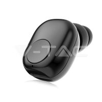 Bluetoothos mini fülhallgató fekete - 7704 V-TAC