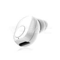 Bluetoothos mini fülhallgató fehér - 7705 V-TAC