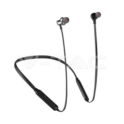 Bluetoothos sport fülhallgató 500mAh, fekete színű