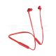 Bluetoothos sport fülhallgató 500mAh, piros színű