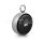 Hordozható Bluetooth hangszóró Micro USB kábel 800mah akkumulátorral, ezüst színű