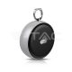 Hordozható Bluetooth hangszóró Micro USB kábel 800mah akkumulátorral, ezüst színű