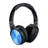   Vezetéknélküli bluetoothos fejhallgató kék 500mAh - 7728 V-TAC