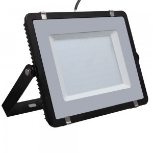   V-TAC LED REFLEKTOR / Samsung chip / fekete / 200W / hideg fehér / IP65 / VT-206 779