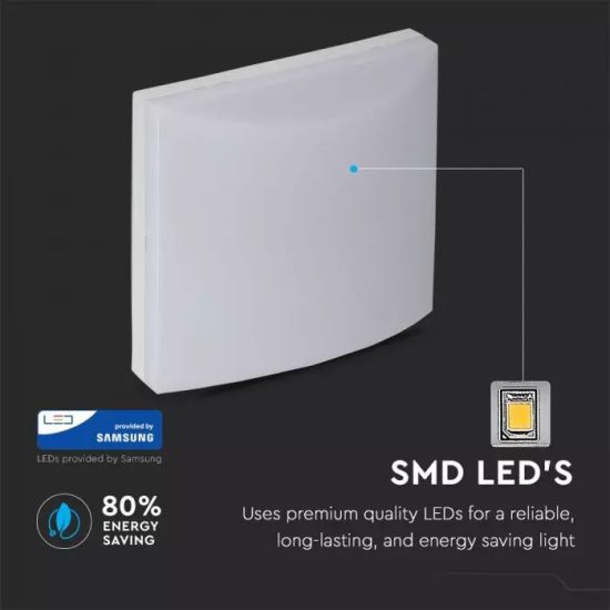 10W LED fehér házszám tábla Samsung chip 3000K - PRO780 V-TAC