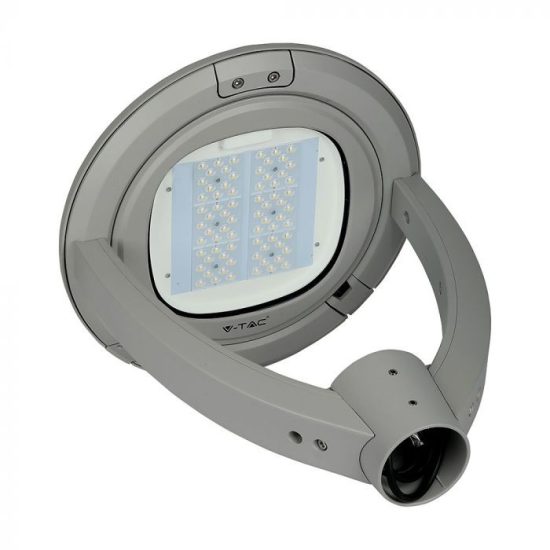 V-TAC LED KERTI-UTCAI VILÁGÍTÓ / 50W / IP65 / szürke / nappali fehér - 4000K / 6500lumen / Samsung chip / VT-55-1 782