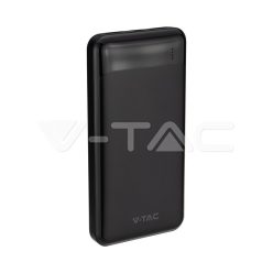 10000mAh Gyors töltő Power Bank, fekete színű