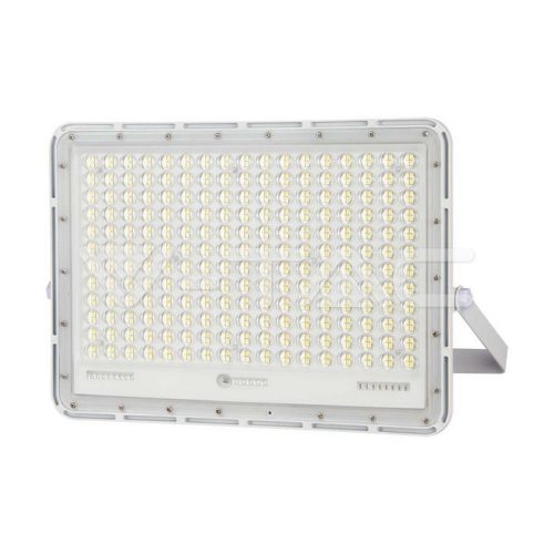 30W LED Napelemes reflektor 6400K cserélhető akkumulátor,3m vezetékkel, fehér színű (V-TAC)