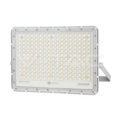   30W LED Napelemes reflektor 4000K cserélhető akkumulátor,3m vezetékkel, fehér színű (V-TAC)