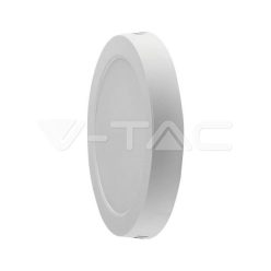   24W LED Felületre szerelhető panel, kerek forma 6500K (V-TAC)