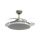 30W 3 az 1-ben LED mennyezeti ventilátor RF vezérléssel, 3 pengével, fehér színű, 35W DC motor